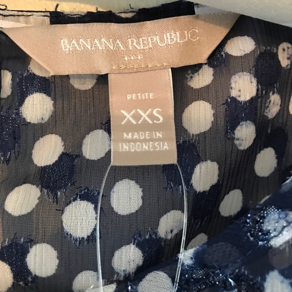 Banana Republic sheer blouse - Picture 4 of 8